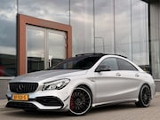Mercedes-Benz CLA-Klasse - 45 4MATIC MATGRIJS | Leder | Pano | Schaalstoelen | Harman /
