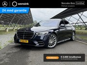 Mercedes-Benz S-klasse - 580 e 4MATIC Lang AMG Line | Panoramadak | Achterasbesturing