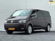 Volkswagen Transporter - 2.0 TDI L2H1 Org NL Dub Cabine 6 Pers Automaat Leer Trekhaak