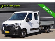 Renault Master - T35 2.3 dCi L3 OPEN LAADBAK, 150PK, DC-7P, AIRCO, TREKHAAK,