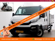 Iveco Daily - 35S15 3.0 150pk Euro6 D.C. Kipper met hoge boorden Trekhaak 