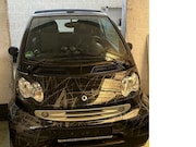 Smart Cabrio - scratch black zuinige auto cabrio & pulse