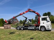 MAN TGS - 28.320, 16 t/m Z kraan, 21 ton's haakarm,