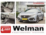 Honda Civic - 1.0i VTEC EXECUTIVE - TURBO - AUTOMAAT - LEDER - PANORAMADAK