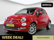 Fiat 500C - 0.9 TwinAir Turbo Lounge|LED|CARBIO|NL AUTO|NAVI