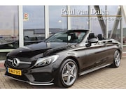 Mercedes-Benz C-klasse - Cabriolet C180 156PK 9G-TRONIC AMG LINE Navi | Leer | Airscr