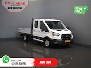 Ford Transit - 2.0 TDCI 130 pk DC Dubbel Cabine Open Laadbak/ 7 Pers./ 3.0t