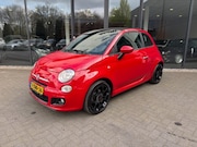 Fiat 500C - 0.9 TwinAir SPORT , Airco, Pdc, Elek Dak, LMvelgen, HalfLeer