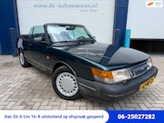 Saab 900 - Cabrio 2.0 ep Turbo 140pk / LEER / AIRCO / APK 10-27 / VOOR