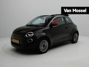 Fiat 500E CABRIO - RED 24 kWh | Cabrio | 16" Lichtmetalen Velgen | Parkeersenso