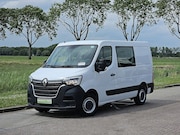 Renault Master - L1H1 Comfort Dubbel Cabine Airco 136Pk NAP Euro6 1e Eigenaar