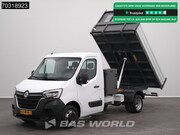 Renault Master - 130PK Open Laadbak met Kist Dubbellucht 3, 5t Trekhaak Airco
