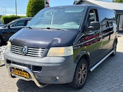 Volkswagen Transporter - 2.5 TDI Dubbele Cabine Zwart Airco 2008
