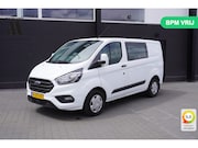 Ford Transit Custom - 2.0 TDCI Dubbele Cabine EURO 6 - Airco - Cruise - PDC - € 13