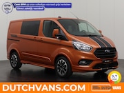 Ford Transit Custom - 2.0TDCi 170PK Automaat Dubbele Cabine | Leder | 2xSchuifdeur