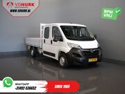 Opel Movano - 2.2 140 pk DC Dubbel Cabine Open Laadbak/ 7 Pers./ 2.5t Trek
