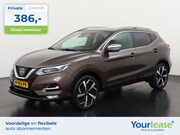 Nissan Qashqai - 1.2 Tekna + | All-in 386, - Private Lease | Direct uit voorr