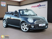 MINI Cabrio - 1.6 Cooper Chili ✅Stoelverw.✅Leer✅Navi✅Cruise✅
