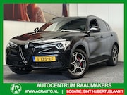 Alfa Romeo Stelvio - 2.0 T AWD B-TECH AUTOMAAT ZWART LEDER NAVIGATIE ADAPTIVE CRU