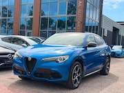 Alfa Romeo Stelvio - 2.0 T AWD Veloce - SCHUIFDAK - MISANO BLAUW - 20'' - LEER -