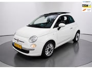 Fiat 500 - 0.9 TwinAir Turbo Lounge Pano Dak, Airco, Leer, NAP