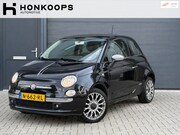 Fiat 500 - RIJKLAAR - ROOD LEER, PANO! NWE RIEM - NWE APK - NETJES