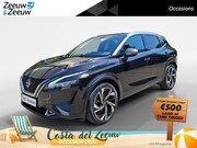 Nissan Qashqai - 1.3 MHEV Xtronic Tekna Plus | 1800 kg trekgewicht | Elektris
