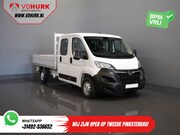Opel Movano - 2.2 140 pk DC Dubbel Cabine Open Laadbak/ 7 Pers./ 2.5t Trek