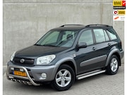 Toyota RAV4 - 2.0-16V VVT-i Sol 5DR 4WD 2004 Grijs LEDER|NAP