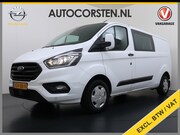 Ford Transit Custom - 300 2.0TDCI 130PK Dubbele Cabine L2H1 Trekhaak Navi Camera A