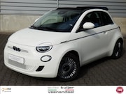 Fiat 500C - Icon 42 kWh | Cabrio blauwe kap | Camera | Chroompakket | SO