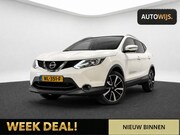 Nissan Qashqai - 1.2 Tekna|NL AUTO|LEDER|PANO|TREKHAAK|CAMERA