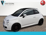 Fiat 500C - 0.9 TwinAir Turbo 500S Cabrio, leder interieur.