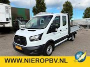 Ford Transit - 2.0TDCI Dubbelcabine 7 Pers Openlaadbak Airco Cruisecontrol