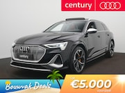 Audi e-tron - S quattro 95 kWh 503PK | Panodak | RS-Stoelen | Rood-Leder |