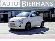 Fiat 500C - 42 kWh ICON / INCL 12mnd BOVAG / Apple carplay / Camera / St