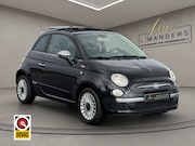 Fiat 500 - 1.2 Lounge 2010 ZWART | Automaat | Schuifdak | NL