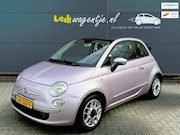 Fiat 500C - 1.2 Lounge Cabrio *p-sens. *chroompack *APK nieuw
