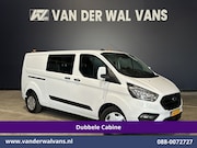 Ford Transit Custom - 2.0 TDCI 130pk L2H1 Dubbele Cabine Euro6 Airco | 5-Zits | Ca