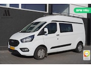 Ford Transit Custom - 2.0 TDCI Dubbel Cabine L2H2 EURO 6 - Airco - Cruise - PDC -
