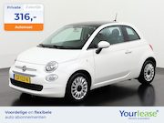 Fiat 500 - 0.9 TwinAir Turbo Lounge Automaat | All-in 316,- Private Lea
