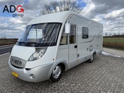 Hymer B 528 - CL Camper Fiat Ducato Integraal Airco 62.000 km! Vakantiekla