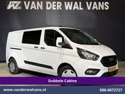 Ford Transit Custom - 2.0 TDCI 131pk L2H1 Dubbele Cabine Euro6 Airco | 6-Zits | Cr