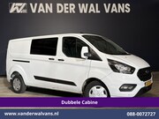 Ford Transit Custom - 2.0 TDCI 131pk L2H1 Dubbele Cabine Euro6 Airco | 6-Zits | Cr