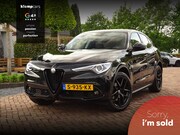 Alfa Romeo Stelvio - 2.0 T AWD 280PK | Raggazzon | Zeer Netjes! | Leer | All-Blac