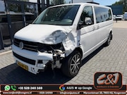 Volkswagen Transporter - 2.0 TDI L2H1 DC Highline Caravelle l rondom schade l veel op