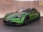 Porsche Taycan Sport Turismo - Turbo S 625pk 93 kWh |PTS Mamba green|Burmester|achteras bes
