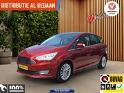 Ford C-Max - 1.0 Titanium 125Pk ✅Trekhaak ✅Camera ✅Navi ✅Boekjes