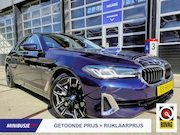 BMW 5-serie - 545e xDrive 394pk. / Individual Tansanitblau / Laser / 20 in