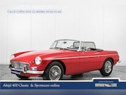 MG B-type - MGB overdrive chroom spaakwielen